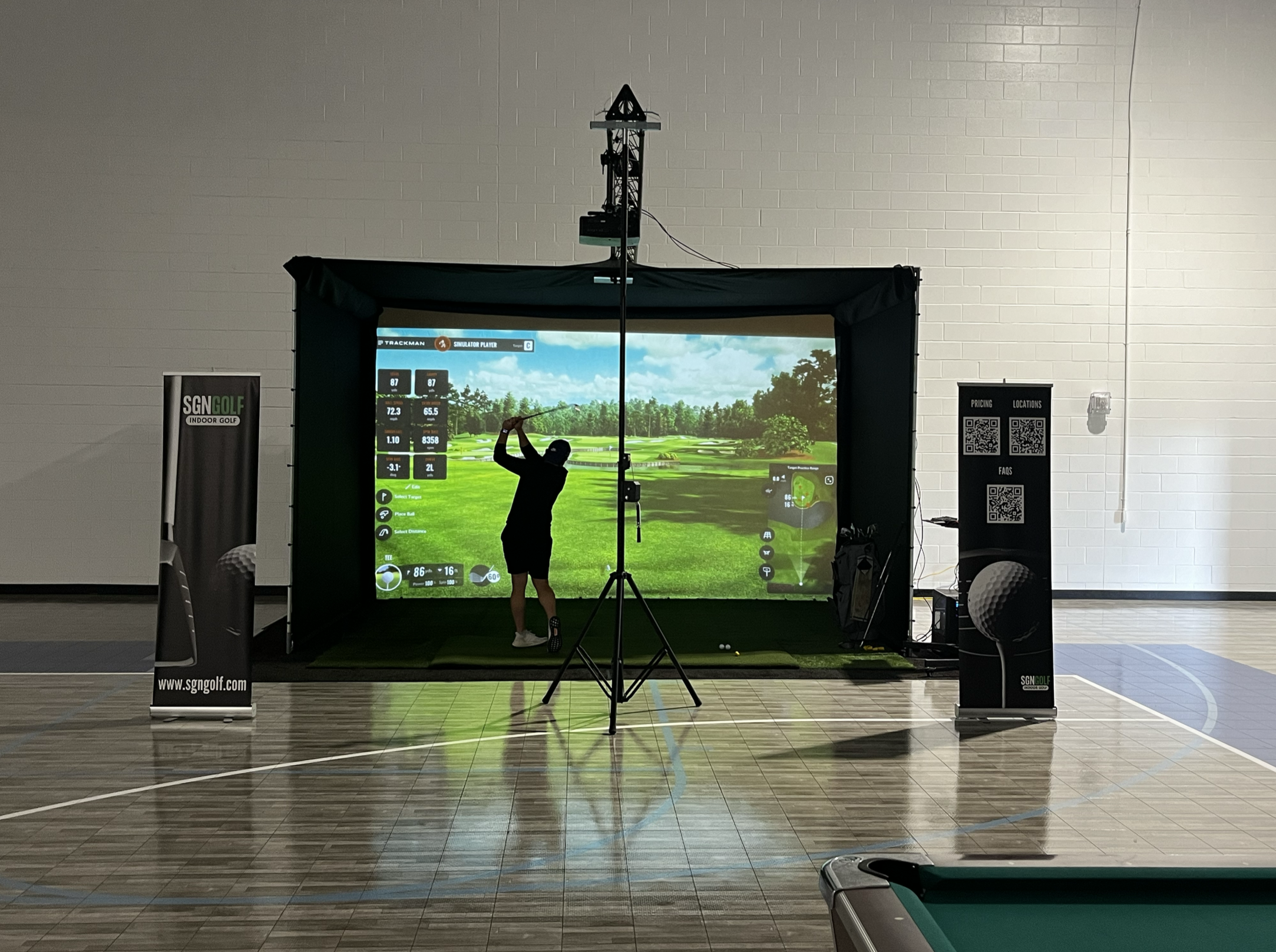 Locations | SGN Simulated Golf Network | Indoor Golf Simulator